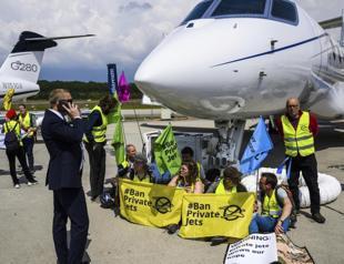 Private jet carbon emissions soar 46 percent, finds a study