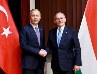 Yerlikaya meets Hungarian counterpart in Budapest
