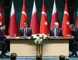 Erdoğan hosts Qatari emir to ink several agreements