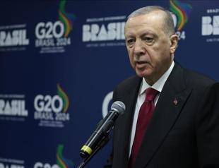 Erdoğan hopes for bolder steps toward peace from US