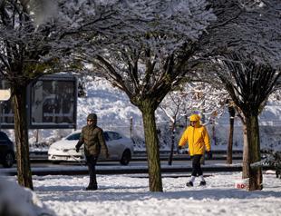 Several cities embrace season’s first snowfall