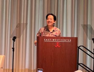 Taiwans Lai talks China threats with Pelosi