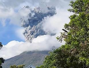 Evacuations underway as Philippine volcano erupts