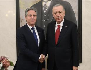 Erdoğan receives Blinken for talks on Syria