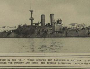 Historic letter chronicles sinking of Ottoman battleship during Gallipoli campaign