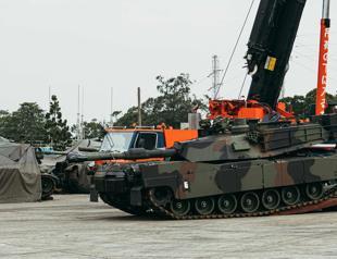 Taiwan receives first batch of US-made Abrams tanks