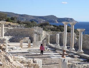 Main church of Knidos getting facelift