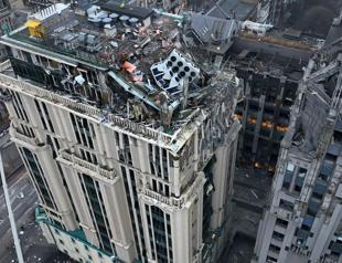 Russian missile barrage on Kiev kills one, cuts heating