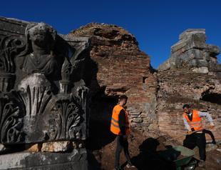 Restoration to revive Roman bath complex in Ephesus