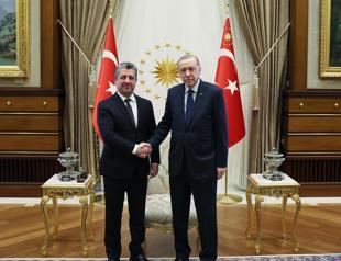 Erdoğan meets Iraqi KRG’s Barzani amid regional conflicts