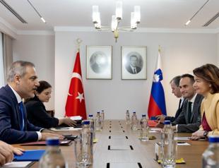 Turkish, Slovenian foreign ministers meet in Ankara