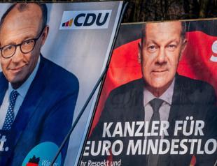 Conservative Merz leads Germanys turbulent election race