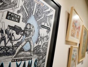 Illustrations gathered in 30 years on display