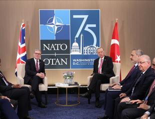 Türkiye pushes for swift, fair peace in Ukraine war, Erdoğan tells Starmer