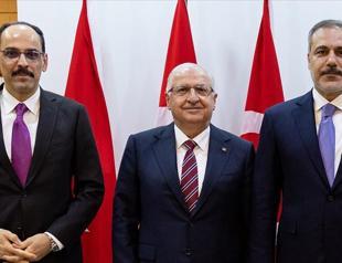 Top Turkish officials arrive in Syrian capital