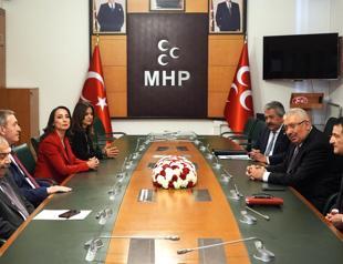 DEM party holds talks with AKP, MHP