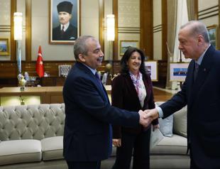 Erdoğan meets with DEM Party in rare dialogue
