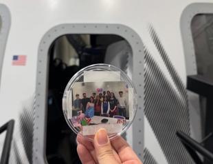 Turkish scientist sends invention into space with star-studded female crew