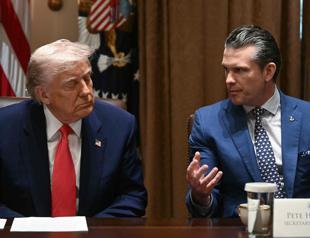 Trump backs Pentagon chief despite new Signal chat scandal