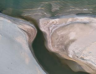 Spring rains unite lake with Black Sea in rare incident