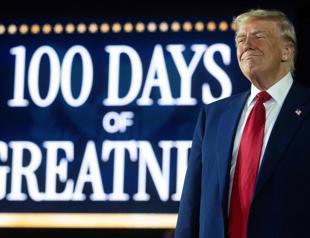Trump celebrates 100 days in office with campaign-style rally