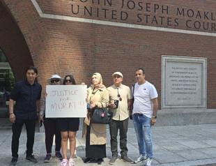 Victims wife drops charges in hit-and-run case as suspects remain in US