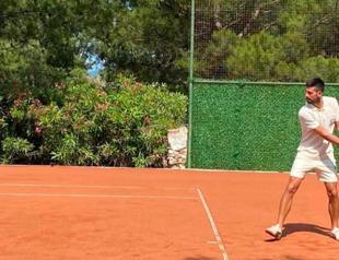 Renowned tennis player Djokovic attends event in Bodrum