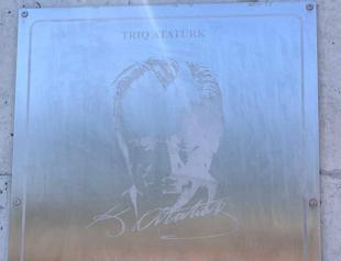 Street near historic Turkish cemetery in Malta named after Atatürk