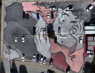 Hacettepe students create mural with French artists