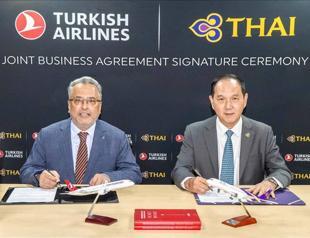 Turkish Airlines and THAI sign joint business agreement