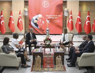 Political parties exchange Eid greetings in visits