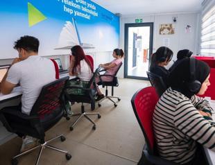 Nearly 80,000 students benefit libraries by Türk Telekom, Turkish Red Crescent