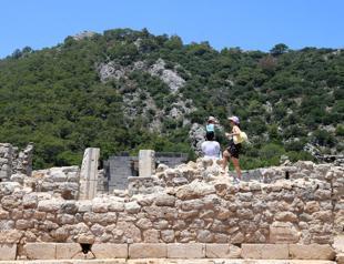 Rock tombs opened to visitors in Olympos