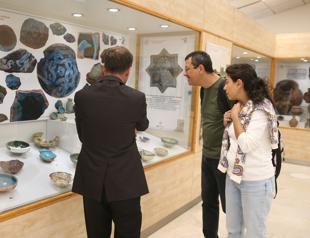 Glazed ceramics unearthed in Ani go on display