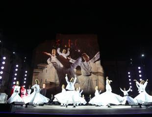 Rome’s Colosseum hosts whirling dervish ceremony