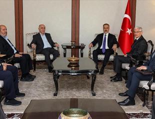 Fidan meets Hamas officials, vows to keep spotlight on Gaza