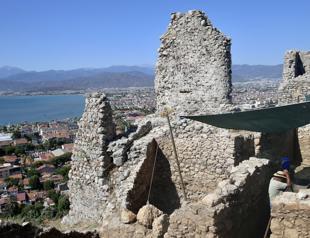 Chapel unearthed at Fethiye Castle under restoration