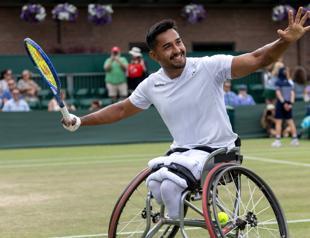 Turkish wheelchair athlete eyes Grand Slam glory at Wimbledon