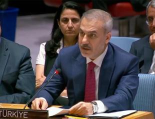 Israel does not want peace, Fidan says at UN