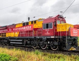 Trains from China to Türkiye depart via Middle Corridor