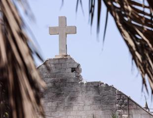 Israeli strike on Gazas only Catholic church kills three