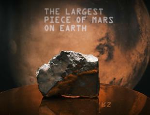 Largest piece of Mars on Earth fetches $5.3 mln