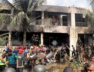 At least 27 killed as Bangladesh fighter jet crashes into school