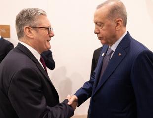 Turkish, British leaders discuss Gaza crisis, bilateral ties