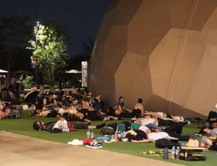 Japan Expo visitors stranded overnight by halted train