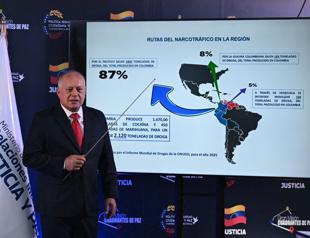 Venezuela builds up border security over US warships