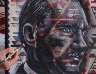 Discarded fabrics find new life in painter’s hands