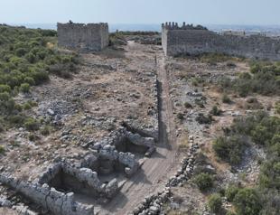 Main street of Sillyon ancient city unearthed
