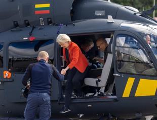 EU chiefs plane hit by suspected Russian GPS jamming