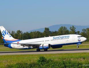 SunExpress carries 2.6 million tourists to Antalya in eight months